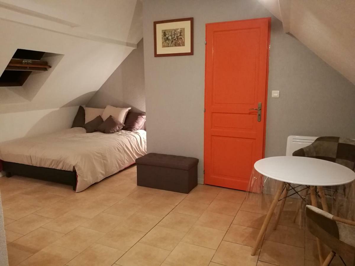 Le Cigogneau-Studio Alcove Au Calme Sainte-Croix-en-Plaine Luaran gambar